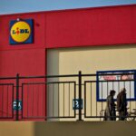 Showing Lidl as one of the supermarket to save money on groceries in Germany