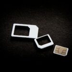 Showing Sim Card
